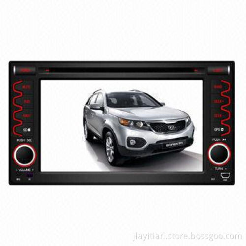 6.2-inch Car DVD Player, Suitable for Kia New Carens, with Bluetooth/TV/GPS/iPod Functions